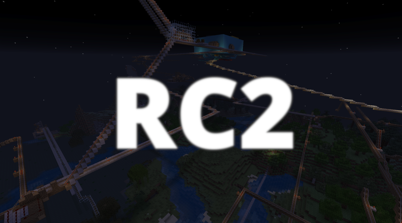 RC2 – The 1 hour XL Roller Coaster in Minecraft